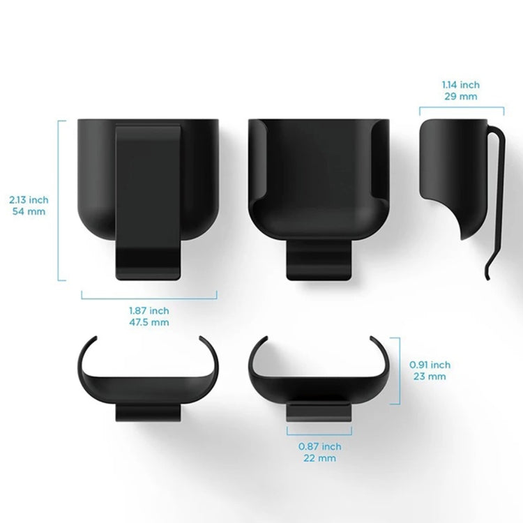 Bluetooth Earphone Waist Clip Waist Protector Bracket Silicone Protective Cover for Airpods