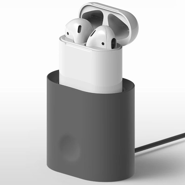 Bluetooth Earphone Charging Bracket Retro Silicone Charging Bracket Multi-function Charging Bracket for Airpods