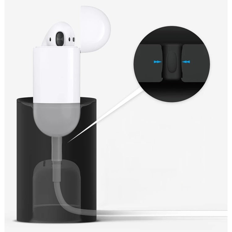Bluetooth Earphone Charging Bracket Retro Silicone Charging Bracket Multi-function Charging Bracket for Airpods