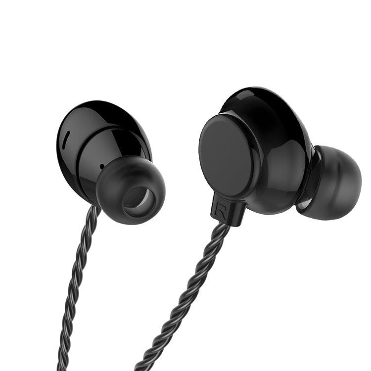 TRN H1 Single Dynamic Unit 3.5mm In Ear Earphone HIFI Running Sports Earphone Metal Stereo Bass Headset, without Mic