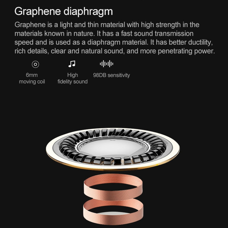 TRN H1 Single Dynamic Unit 3.5mm In Ear Earphone HIFI Running Sports Earphone Metal Stereo Bass Headset, without Mic
