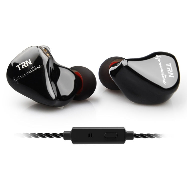 TRN IM1 Hybrid In Ear Earphone Monitor Running Sport HiFi Headset with Detachable 0.75mm 2Pin Connection, with Mic