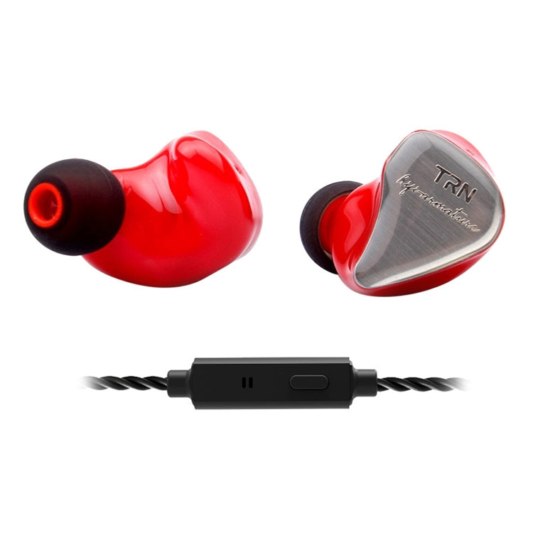 TRN IM1 Hybrid In Ear Earphone Monitor Running Sport HiFi Headset with Detachable 0.75mm 2Pin Connection, with Mic