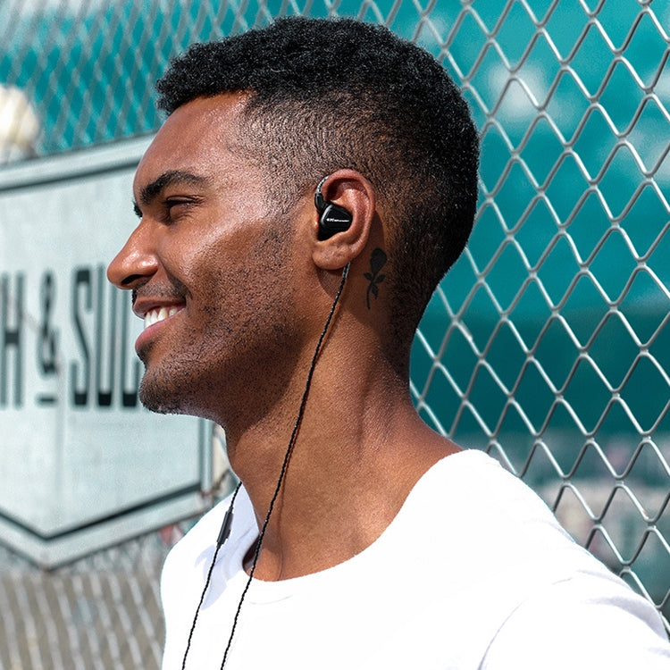 TRN V20 Hybrid In Ear Earphone Monitor Running Sport HiFi Headset with Detachable 2Pin Connection, with Mic
