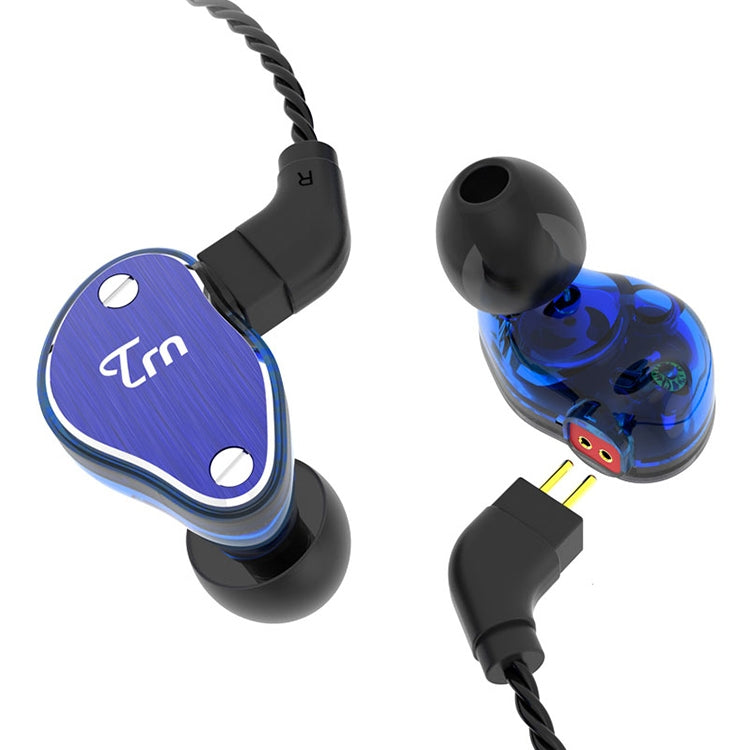TRN V60 Hybrid In Ear Earphone Monitor Running Sport HiFi Headset with Detachable 2Pin Connection, without Mic