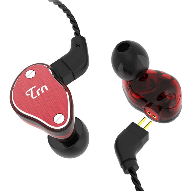 TRN V60 Hybrid In Ear Earphone Monitor Running Sport HiFi Headset with Detachable 2Pin Connection, without Mic