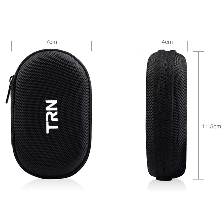 TRN Portable Shockproof Box Earphones Oxford Cloth EVA Storage Box