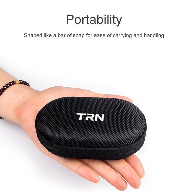 TRN Portable Shockproof Box Earphones Oxford Cloth EVA Storage Box