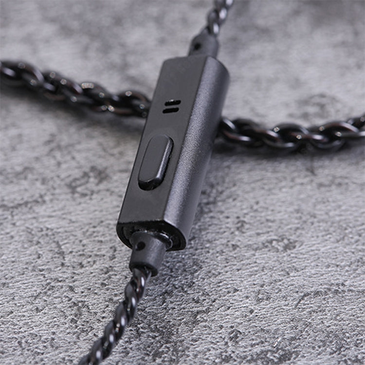 TRN Sports Stereo High Fidelity Auxiliary Upgrade Cable Headphones Cable with 0.78mm 2 Pins Connection, without Mic