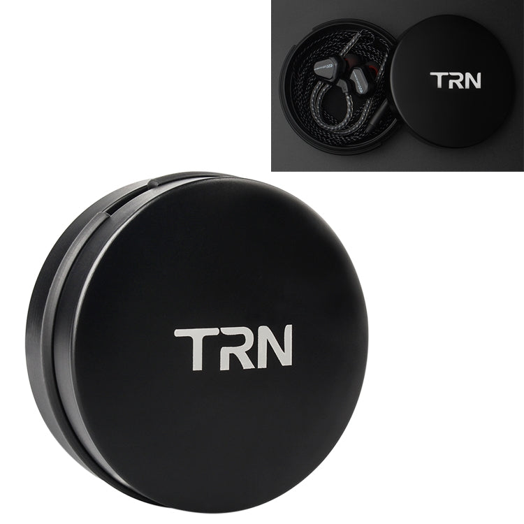 TRN Portable Shockproof Box Earphones Metal Storage Box