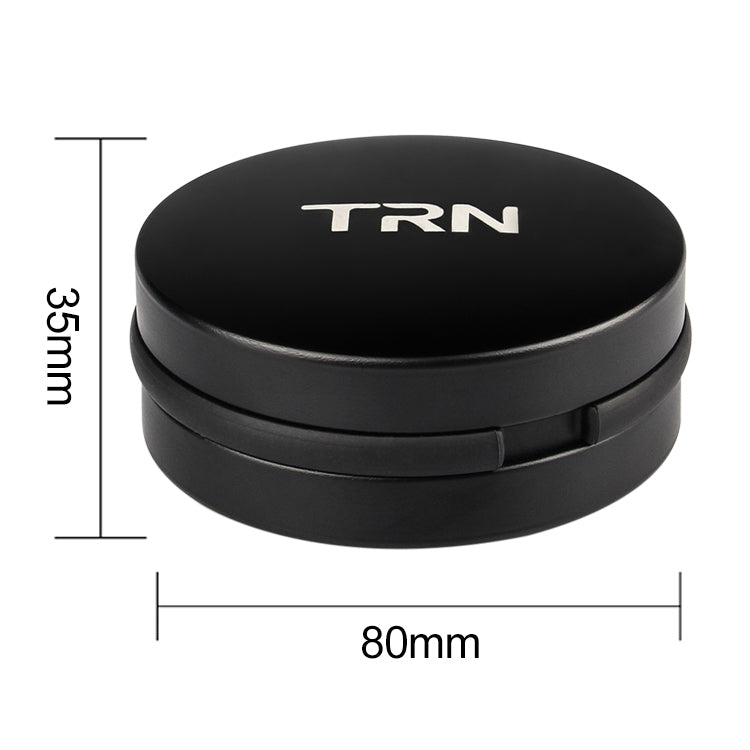 TRN Portable Shockproof Box Earphones Metal Storage Box