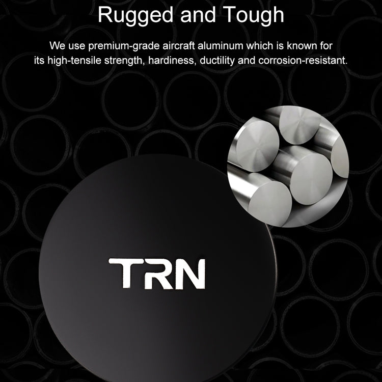 TRN Portable Shockproof Box Earphones Metal Storage Box