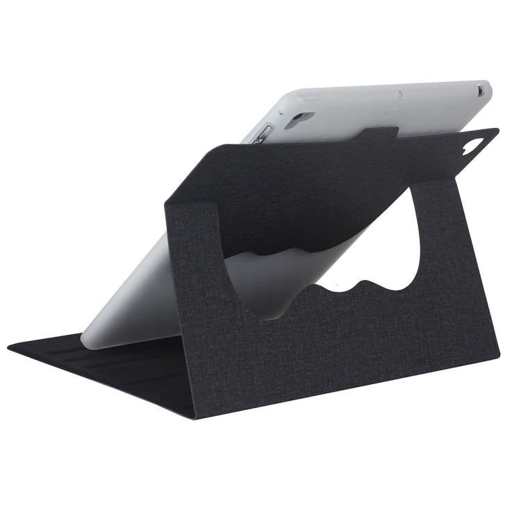 For iPad Air / iPad Air 2 / iPad Pro 9.7 / iPad 9.7 (2018) & iPad 9.7 (2017) Cloth Texture Horizontal Flip Leather Case with Holder & Sleep / Wake-up Function