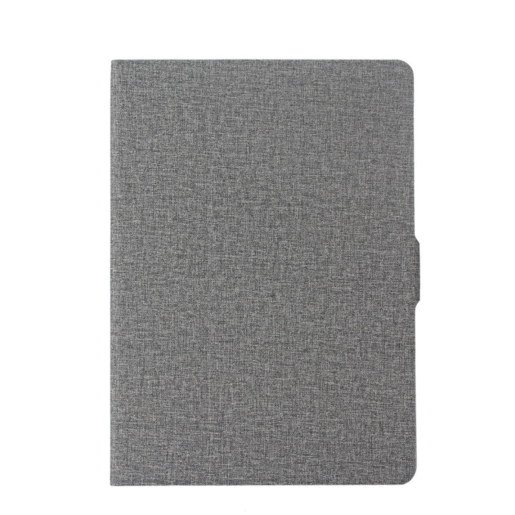 For iPad Air / iPad Air 2 / iPad Pro 9.7 / iPad 9.7 (2018) & iPad 9.7 (2017) Cloth Texture Horizontal Flip Leather Case with Holder & Sleep / Wake-up Function
