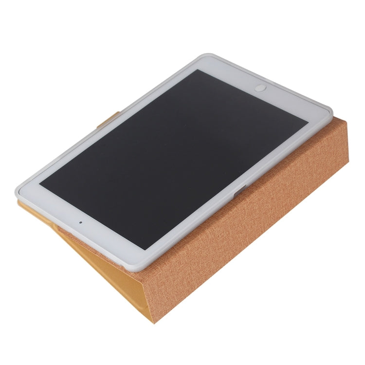 For iPad Air / iPad Air 2 / iPad Pro 9.7 / iPad 9.7 (2018) & iPad 9.7 (2017) Cloth Texture Horizontal Flip Leather Case with Holder & Sleep / Wake-up Function