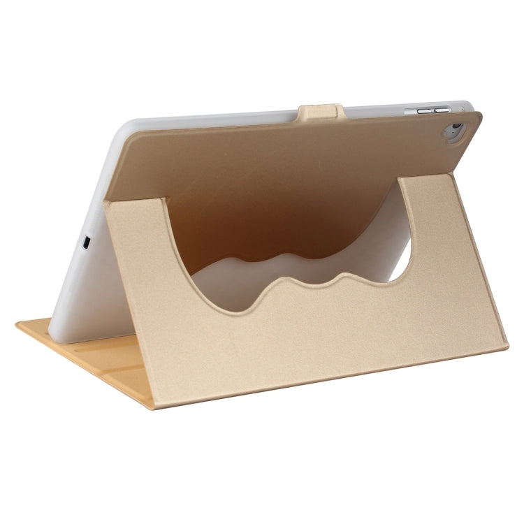 For iPad Air / iPad Air 2 / iPad Pro 9.7 / iPad 9.7 (2018) & iPad 9.7 (2017) Elasticity Leather Horizontal Flip Leather Case with Holder & Sleep / Wake-up Function