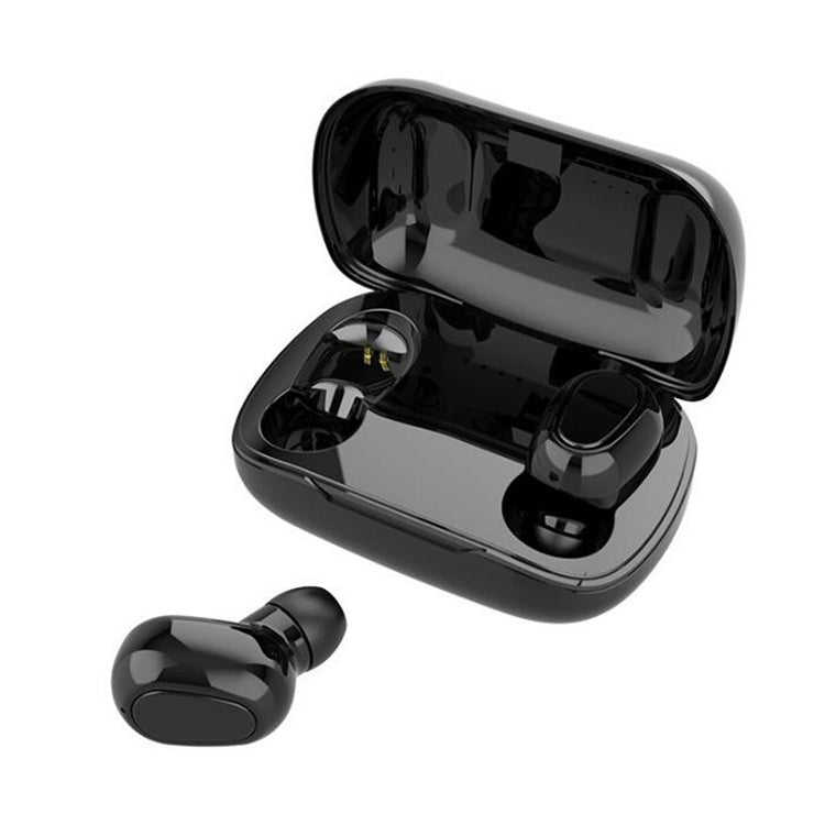 L21 9D Sound Effect Bluetooth 5.0 Wireless Bluetooth Earphone with Charging Box, Support for HD Calls