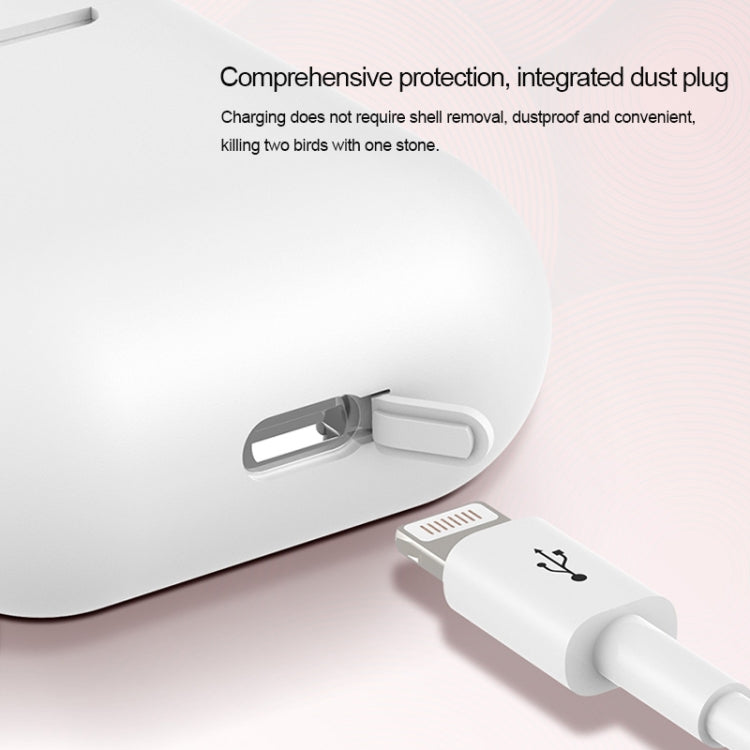 TOTUDESIGN Glory Series FGRG-002 2 in 1 TWS Bluetooth Earphone Shockproof Drop-proof Silicone Case + Magnetic Anti-lost Rope Set for AirPods