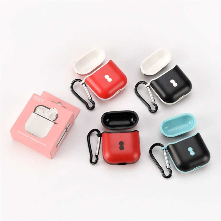 Two Color Wireless Earphones Charging Box Protective Case for Apple AirPods 1/2