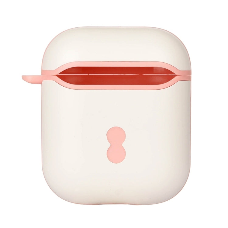 Two Color Wireless Earphones Charging Box Protective Case for Apple AirPods 1/2