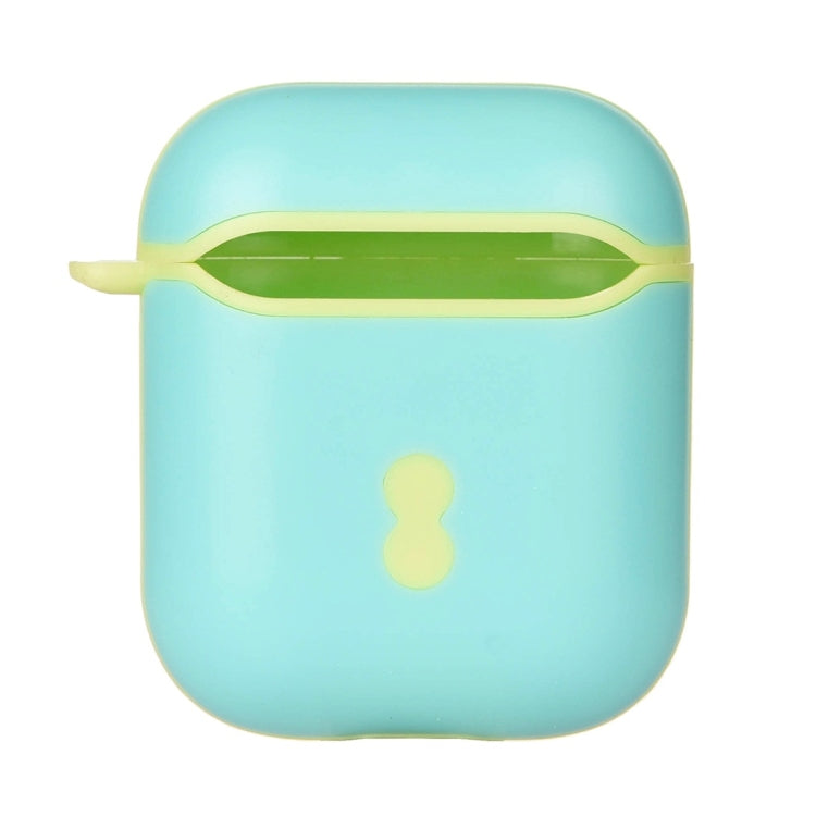 Two Color Wireless Earphones Charging Box Protective Case for Apple AirPods 1/2