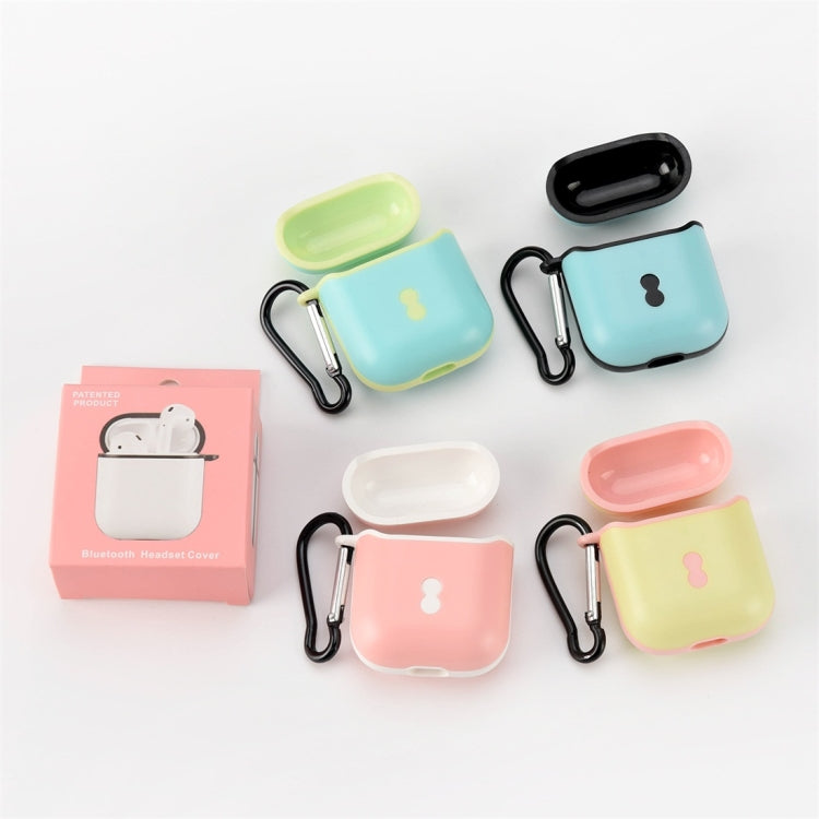 Two Color Wireless Earphones Charging Box Protective Case for Apple AirPods 1/2