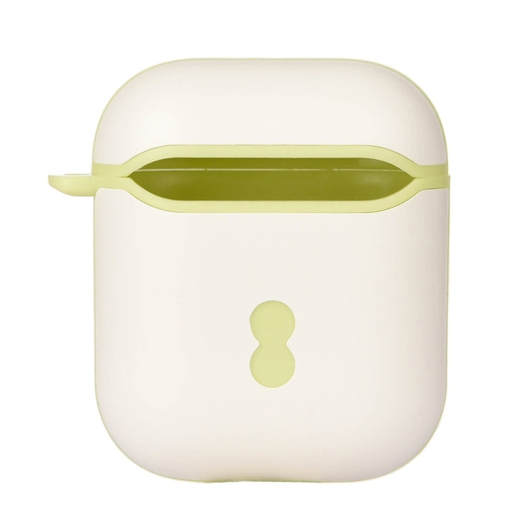 Two Color Wireless Earphones Charging Box Protective Case for Apple AirPods 1/2