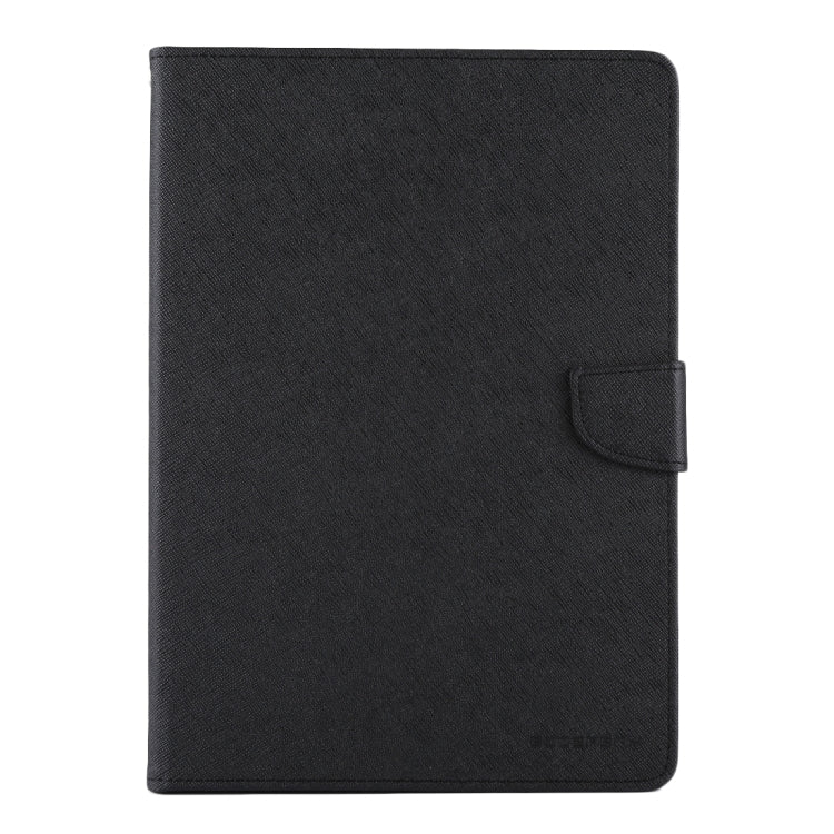GOOSPERY FANCY DIARY for iPad Air 2 Cross Texture Leather Case with Card Slot & Holder & Wallet