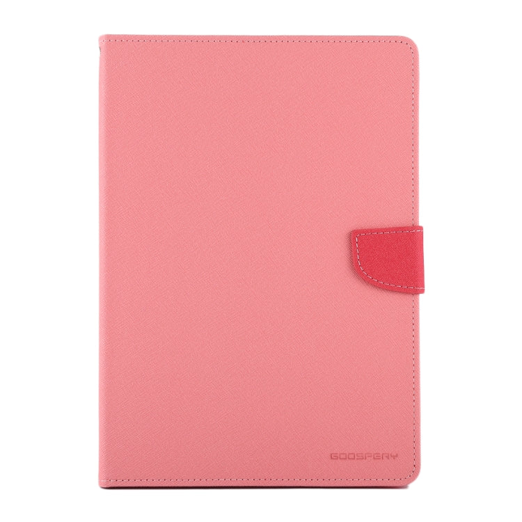 GOOSPERY FANCY DIARY for iPad Air 2 Cross Texture Leather Case with Card Slot & Holder & Wallet