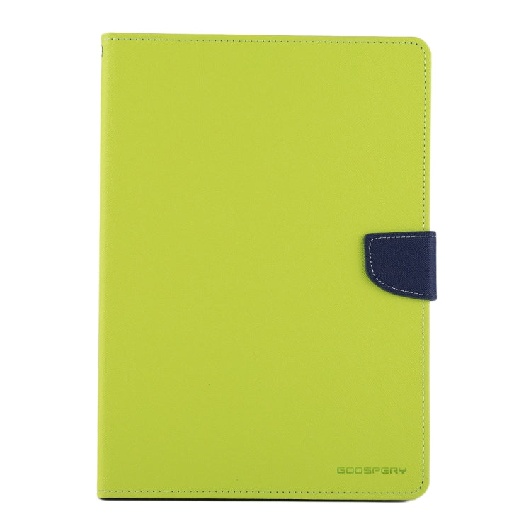 GOOSPERY FANCY DIARY for iPad Air 2 Cross Texture Leather Case with Card Slot & Holder & Wallet