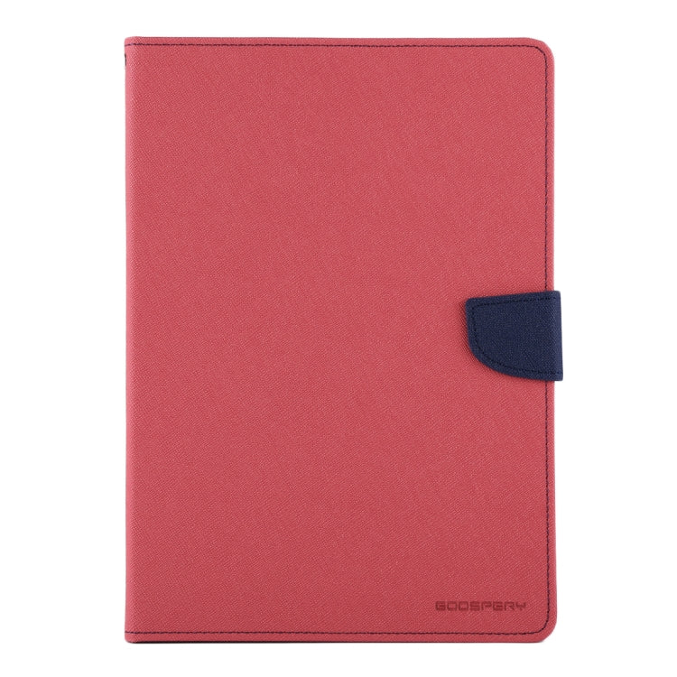 GOOSPERY FANCY DIARY for iPad Air 2 Cross Texture Leather Case with Card Slot & Holder & Wallet