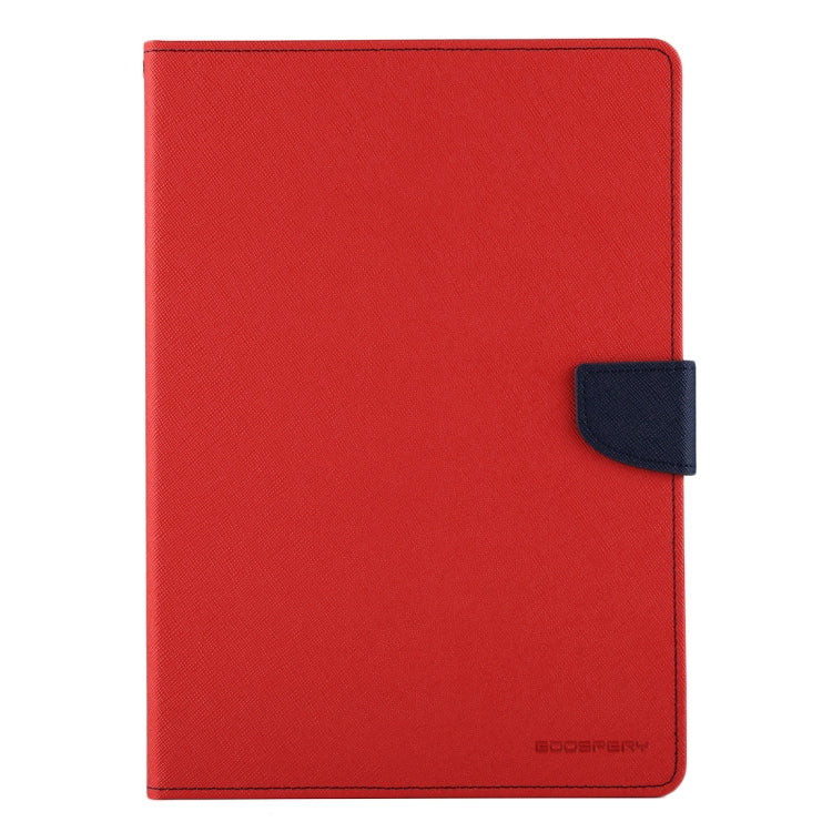 GOOSPERY FANCY DIARY for iPad Air 2 Cross Texture Leather Case with Card Slot & Holder & Wallet