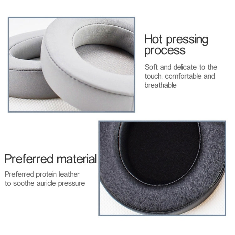 2 PCS For Razer Kraken 7.1 V2 Pro Headphone Cushion Sponge Green Net Cover Earmuffs Replacement Earpads