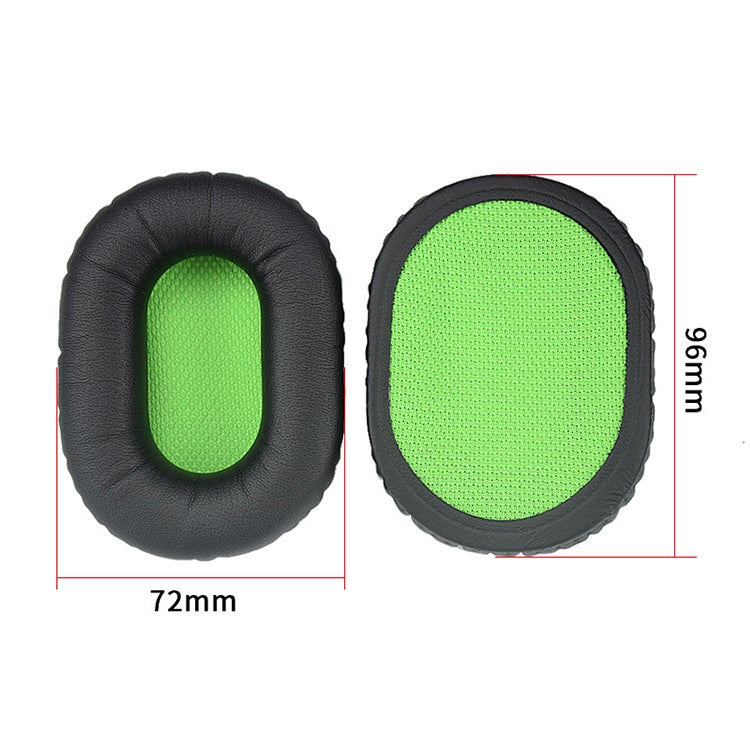 2 PCS For Razer BlackShark Headphone Cushion Sponge Cover Earmuffs Replacement Earpads