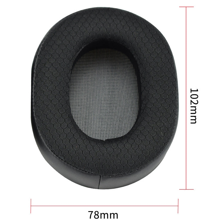 2 PCS For NACON RIG 500 PRO Headphone Cushion Sponge Cover Earmuffs Replacement Earpads