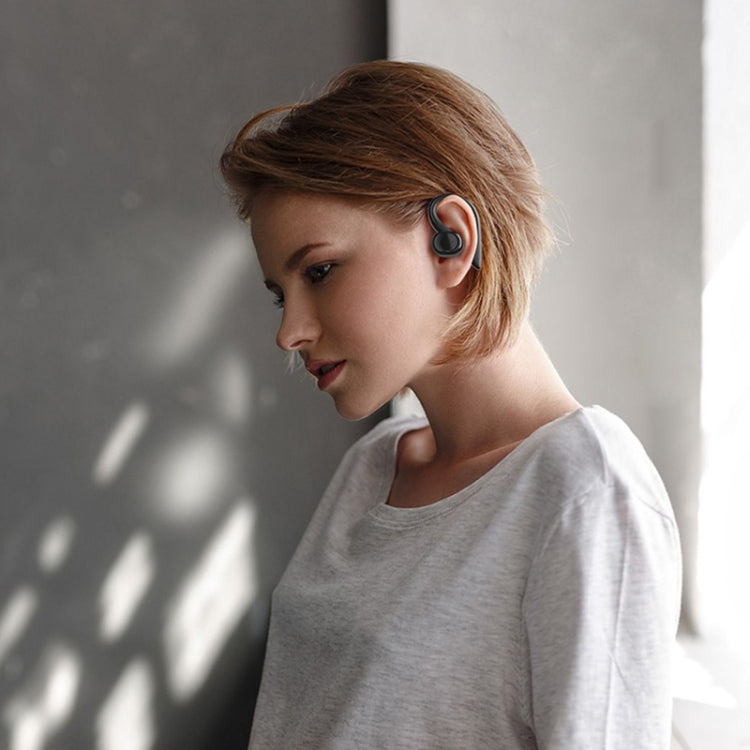 L6 TWS Smart Noise Reduction Touch Ear-mounted Sports Bluetooth Earphone with Charging Box, Support HD Calls (Black)