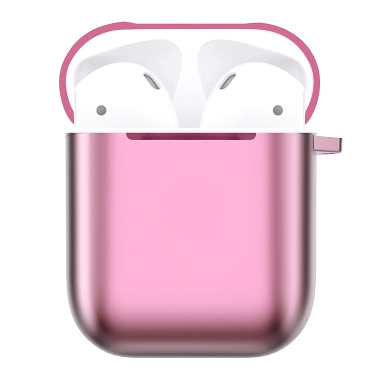 Electroplated TPU Earphones Shockproof Protective Case for Apple AirPods 1 / 2