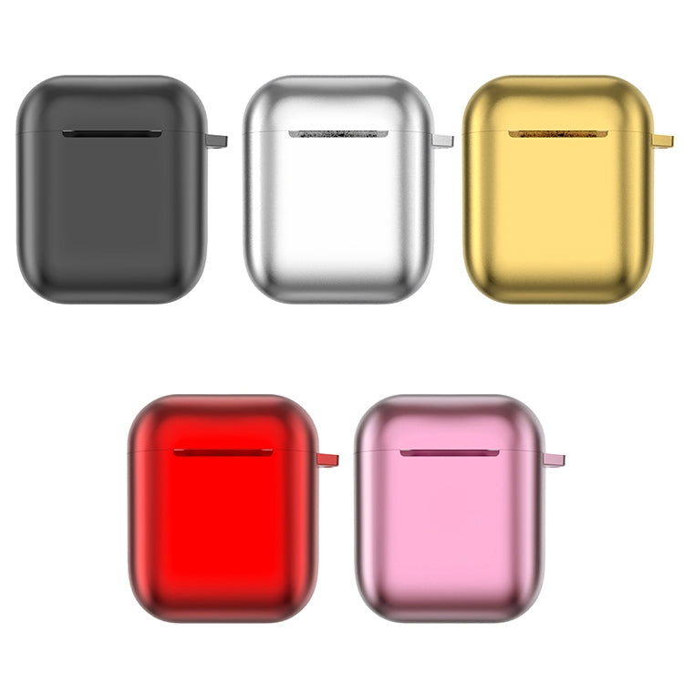 Electroplated TPU Earphones Shockproof Protective Case for Apple AirPods 1 / 2
