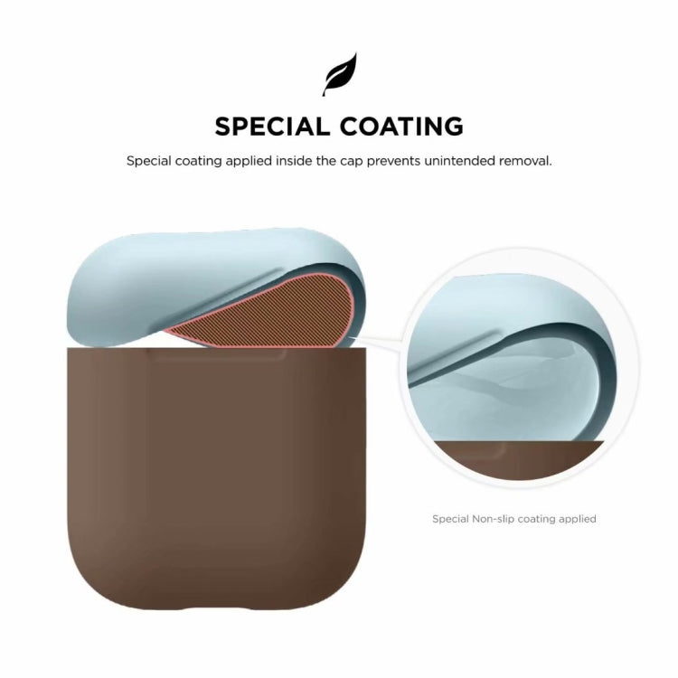 Three Color Dropproof Wireless Earphones Charging Box Protective Case for Apple AirPods 1/2