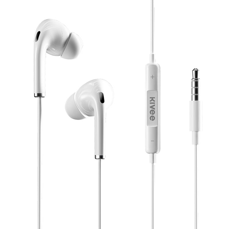 KIVEE KV-MT32 3.5mm Interface Stereo In-ear Wired Earphone