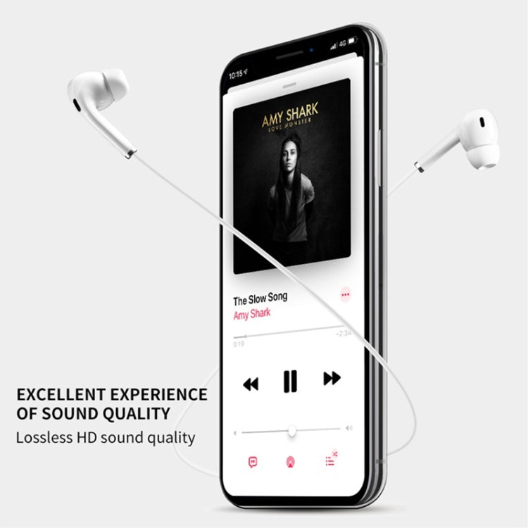 KIVEE KV-MT32 3.5mm Interface Stereo In-ear Wired Earphone