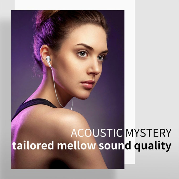 KIVEE KV-MT32 Type-C / USB-C Interface Stereo In-ear Wired Earphone