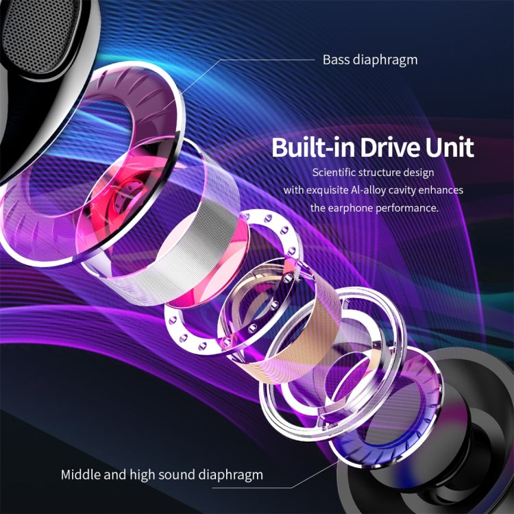 ROCK ES02 Semi In Ear Design Stereo Earphone (Black)