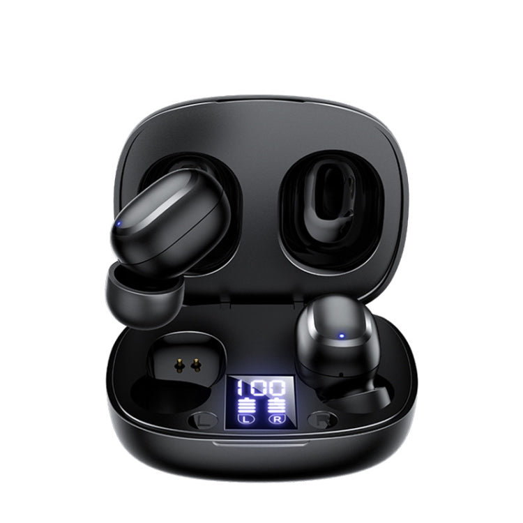 JOYROOM JR-TL5 Bluetooth 5.0 TWS Wireless Earphone with Display(Black)