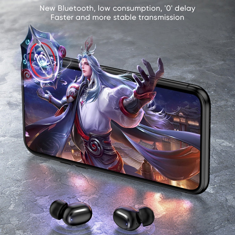 JOYROOM JR-TL5 Bluetooth 5.0 TWS Wireless Earphone with Display(Black)