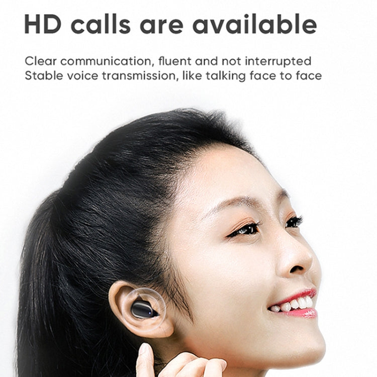 JOYROOM JR-TL5 Bluetooth 5.0 TWS Wireless Earphone with Display(Black)
