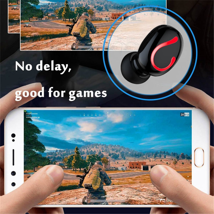 Q82 TWS Bluetooth 5.0 Digital Stereo Wireless Earphone with Charging Box