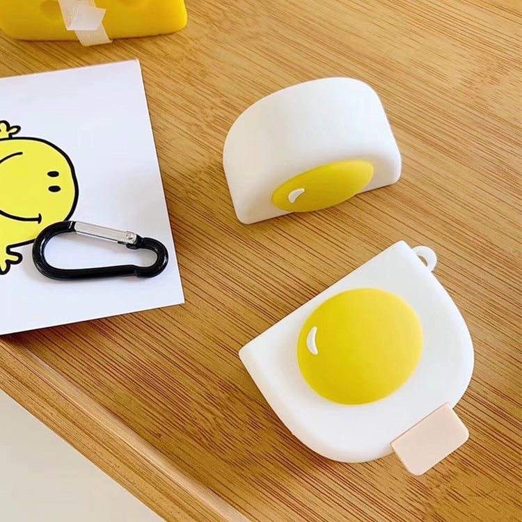 Wireless Earphones Shockproof Double Yolk Ice Cream Silicone Protective Case for Apple AirPods 1 / 2