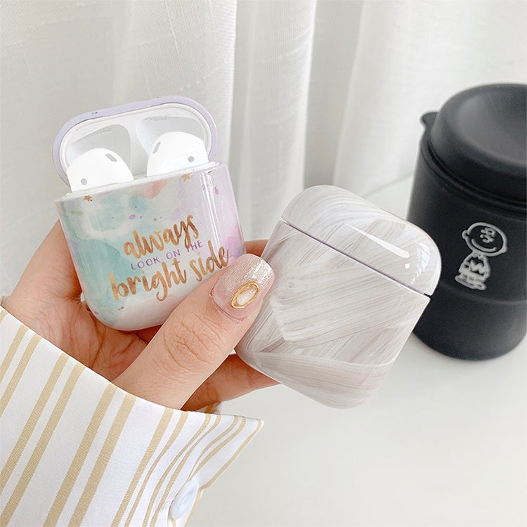 Wireless Earphones Shockproof Oil Paint Silicone Protective Case for Apple AirPods 1 / 2