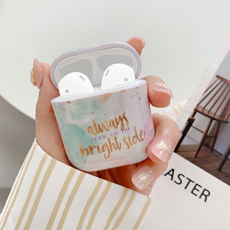 Wireless Earphones Shockproof Oil Paint Silicone Protective Case for Apple AirPods 1 / 2